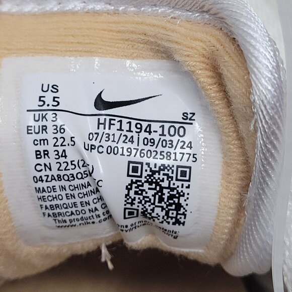 Nike HF1194-100 Womens Air Max 1 '87 Textile OreWood Brown White Sail sz 5.5 Run - Picture 15 of 15